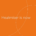 Orange back ground with cirecle graphics showing Heatmiser is now in white text...