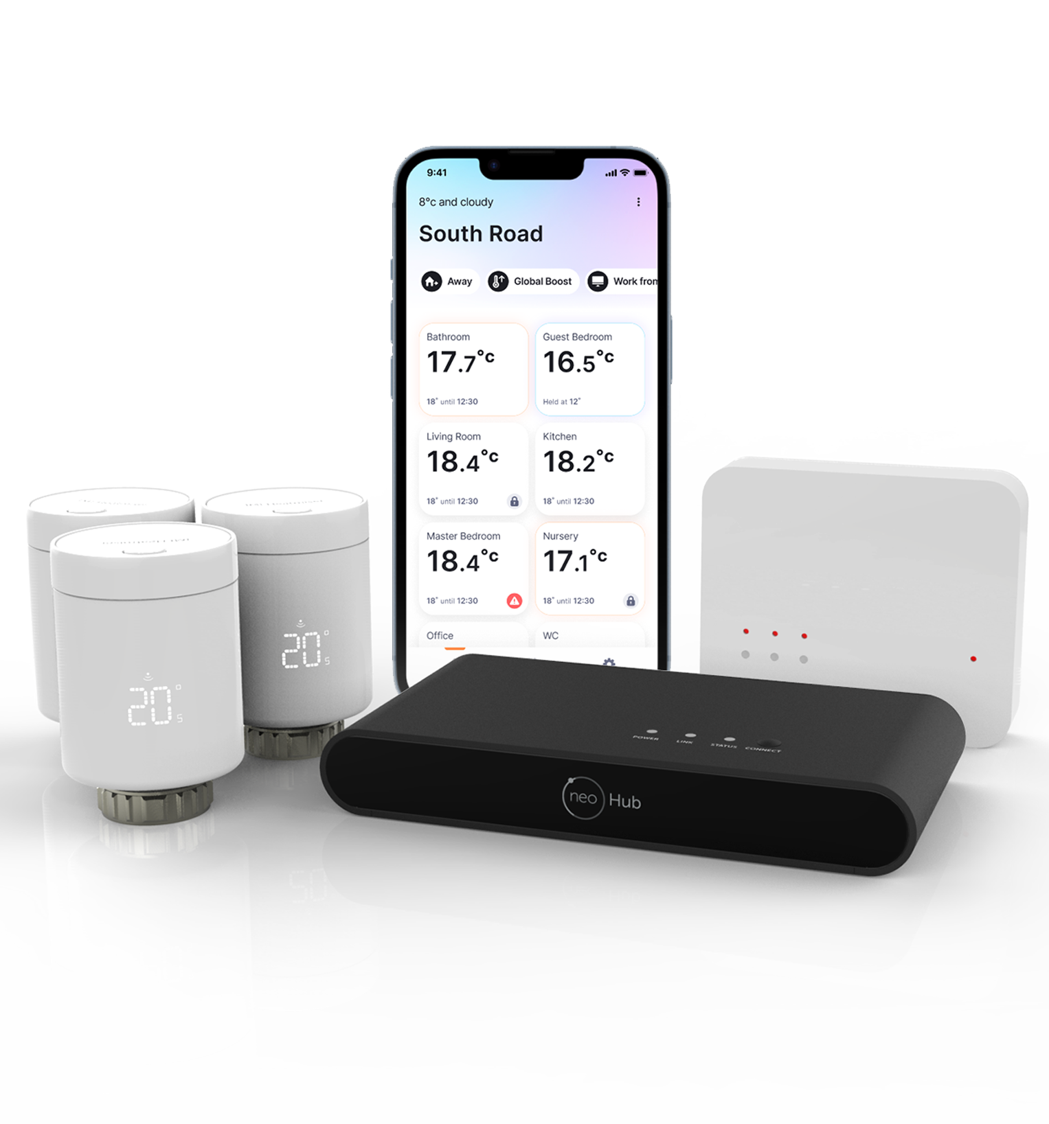 neoFlo neoHub 3, RF Switch and neoApp