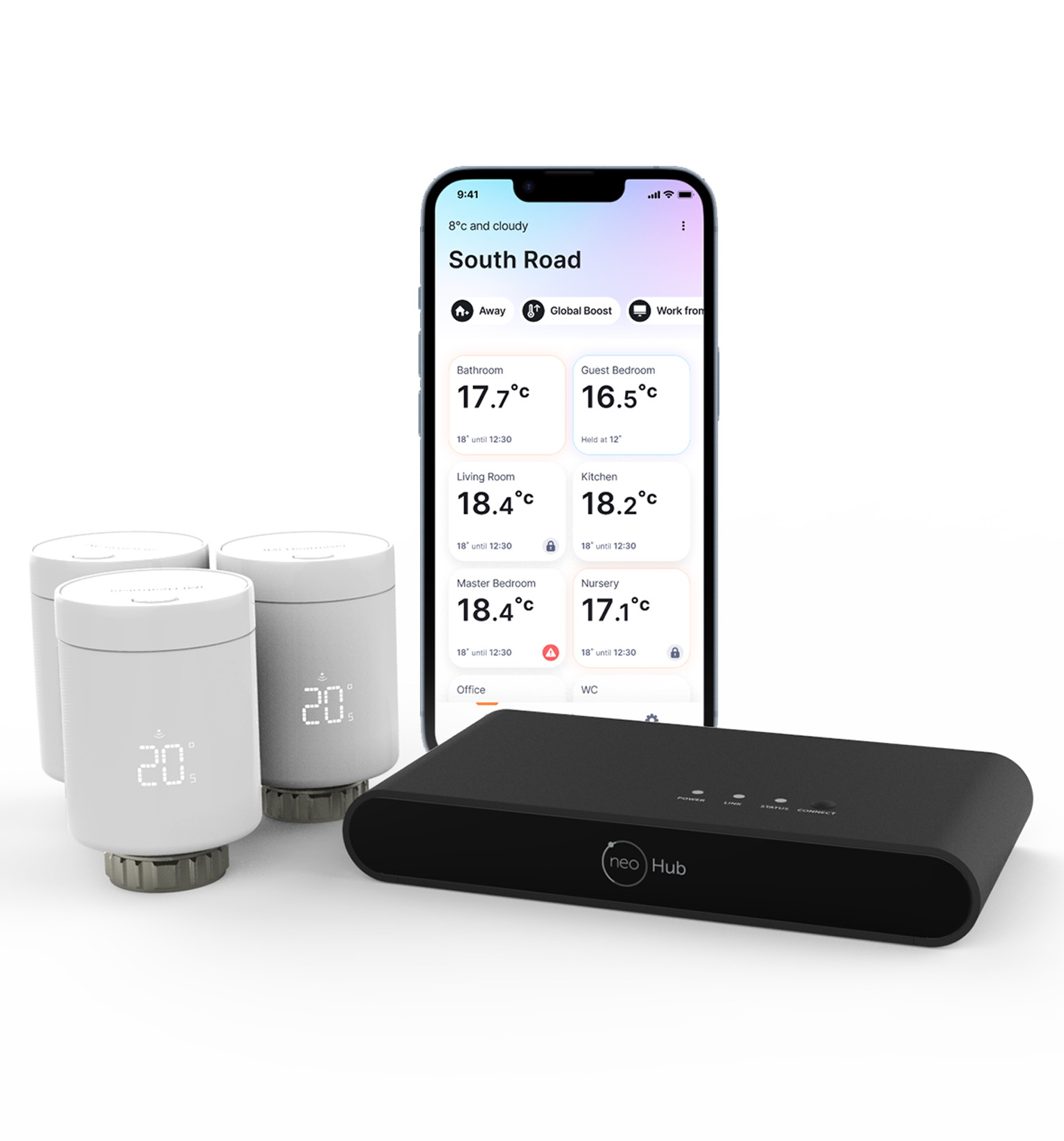 neoFlo neoHub 3 and neoApp